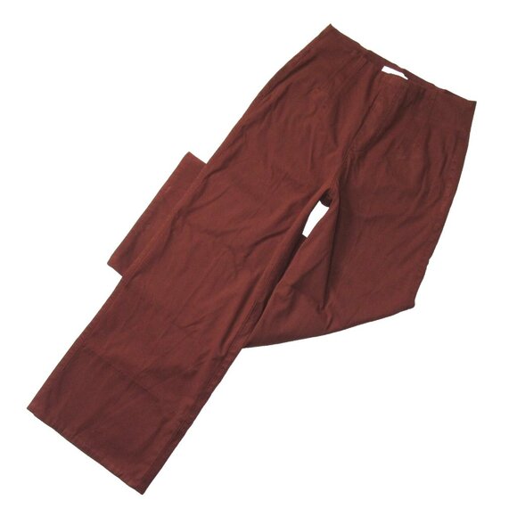 SPANX Pants - NWT SPANX 20989R Stretch Twill Wide Leg in Hickory Khaki Ankle Pants S